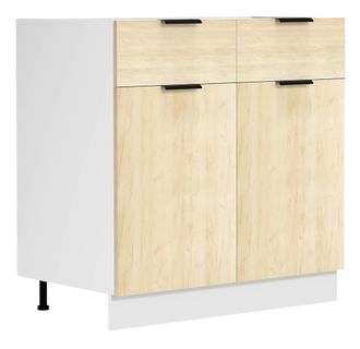 ebuy24 Gabinete De Cocina B80 Cm Gabinete Inferior Fasola 82x80x46 - Vcm