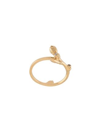 Sophie Bille Brahe Arabre ring - women - Gold - 52 - Yellow