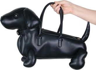 Generic Hand Bags Wallet, Cute Dog Shaped, Waterproof Animal Shoulder Bag with Zipper Closure, Sturdy Material Construction with Lightweight Design, Fashion A
