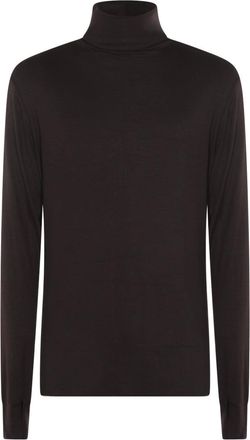 Thom Krom T-Shirts And Polos Night Brown-Uomo