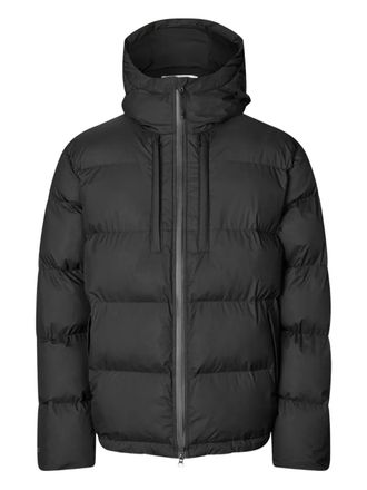 Samsøe & Samsøe hooded puffer jacket - men - Recycled Polyamide - M - Black
