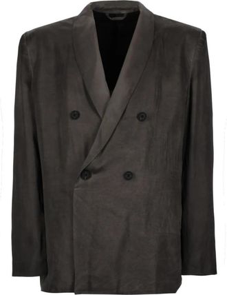 Diesel Blazers - Heren - Blazers - Grijs - M - Jassen