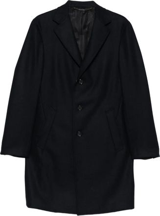 Canali Jas met enkele rij knopen - Blauw