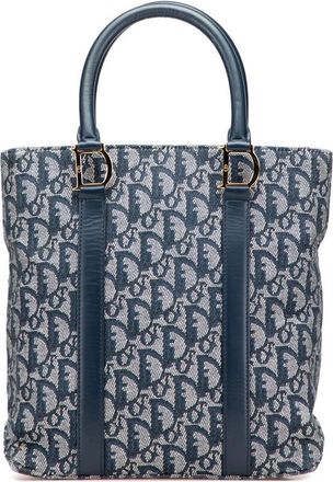 Dior Pre-owned Dior Diorissimo Trotter Canvas Tote Ladies BOB0071