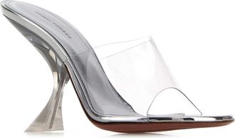 Amina Muaddi Pvctransparent Sandali Sandal