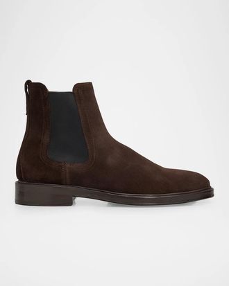 Allen Edmonds Men & apos;s Boone Suede Chelsea Boots