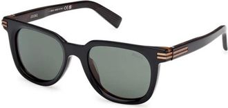 Ermenegildo Zegna Authentieke stijlvolle brillen van premium kwaliteit - Heren - Zonnebrillen - Zwart - 50 MM - Accessoires