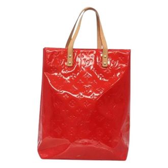 Louis Vuitton Pre-owned Tote Bags, female, Red, Size: ONE SIZE Pre-owned Reade Handbag