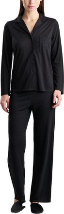 Natori Embroidered Shangri La Notch Pj Set