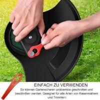 OEM 127 Mm, 20 Cuchillas De Pl&aacute;stico De Repuesto, Cuchillas Para Cortac&eacute;sped Y Bordeadora, Cuchillas De Pl&aacute;stico Para Jard&iacute;n Y Bordes De C&eacute;sped - Crezuo