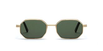 L.G.R Axum 6461 Mens Sunglasses Gold Size 50