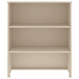 Berkfield Home Top for Highboard HAMAR Honey Brown 85x35x100cm Solid Wood Pine in Light Tan | Size: 85 x 35 x 100 cm