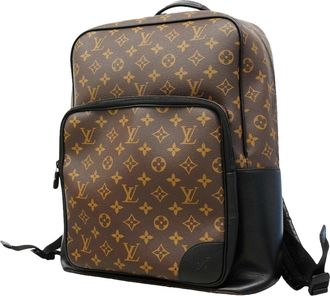 Louis Vuitton Black Brown Backpack (Pre-Owned)