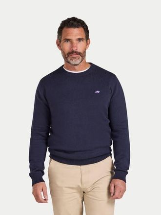 Raging Bull Classic Crew Neck Sweater in Navy at Nordstrom, Size Xxx-Large