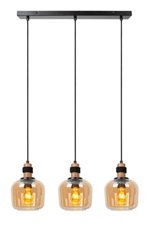 Netlighting Lucide ILONA Pendant light 3xE27 Amber