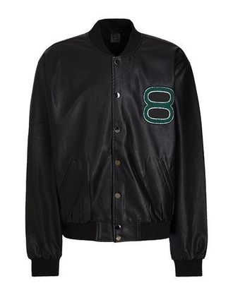 8 by YOOX BOMBER JACKET WITH PATCH
