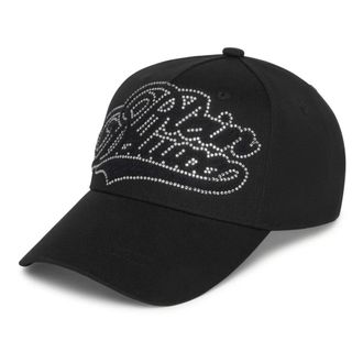 Philipp Plein Deluxe Baseballpet - unisex - Petten - Zwart - ONE Size - Katoen - Accessoires
