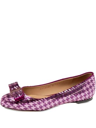 Ferragamo Varina ballet flats - Purple