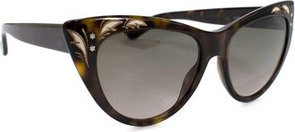 Gucci Brown Tortoiseshell Cat Eye Sunglasses