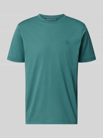 Lerros T-Shirt mit Rundhalsausschnitt und Logo-Print in Gruen, Gr&ouml;&szlig;e XXXL