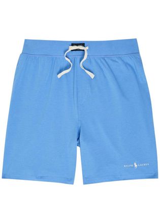 Polo Ralph Lauren Logo Jersey Sleep Shorts - Blue - XL