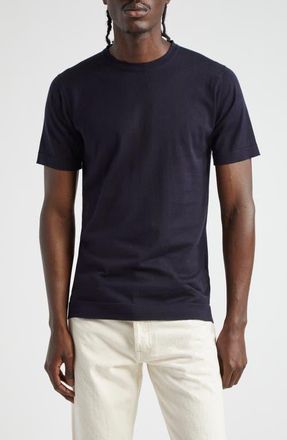 Tシャツ・カットソー JOHN SMEDLEY Men T Shirts FINCHLEYCO CH GREY John Smedley Park 30G Sea Island T-Shirt | Saks Fifth Avenue