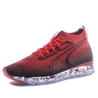 Puma Basket rouge Jamming mati&egrave;re knit l&eacute;g&egrave;re et styl&eacute; avec semelle bille - Rouge - 41