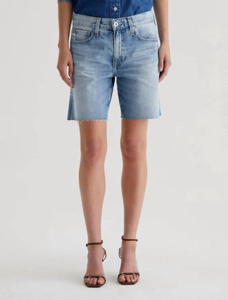 AG - Adriano Goldschmied Ex Boyfriend Shorts In Intuition