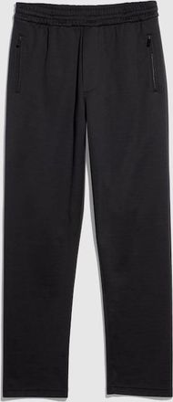 Gucci Silk Cotton Jersey Sportswear Pants, Size XXXL, Black