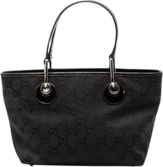 Gucci Pre-owned Handbags, female, Black, Size: ONE SIZE Pre-owned The Eclipse Handbag