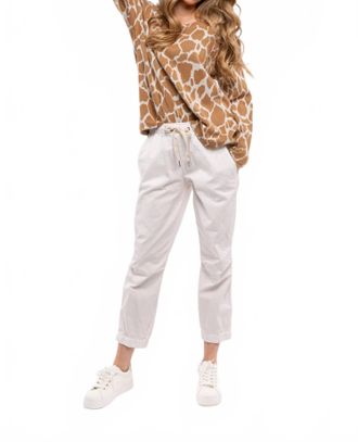 Astrid Sheena Safari Sweater In Beige