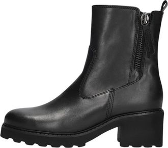 Gabor Stijlvolle Winterlaarzen - Dames - Laarzen met Hak - Zwart - 36 EU - Wol - Schoenen