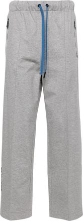 Moncler Logo-Print Cotton Track Pants - Mens - Cotton