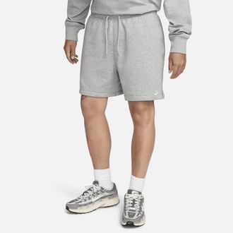 Nike Mens Club French Terry Flow Shorts in Grey | FN3520-063