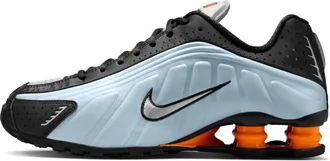 Nike Womens Shox R4 Shoes in Blue | AR3565-401