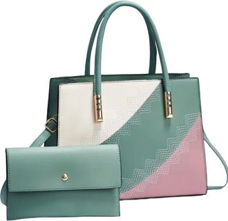 Generic Two Piece Luxury Square Shoulder Cross Body Bag, Custom Women Handbag