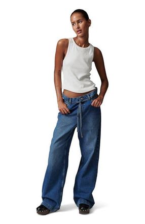 Day Birger Et Mikkelsen Elijah Mid Wash Denim Jeans in Medium Blue at Nordstrom, Size 12