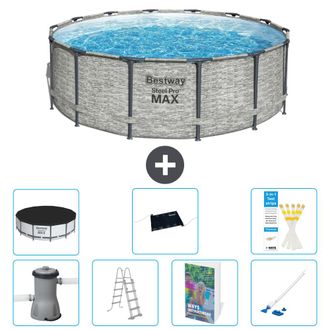 Bestway Piscina Bestway Steel Pro Max Redonda - 427x122 Cm - 8-piezas S600