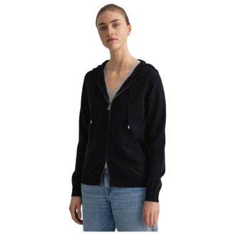 GANT Donna, Felpe, Nero, M, new