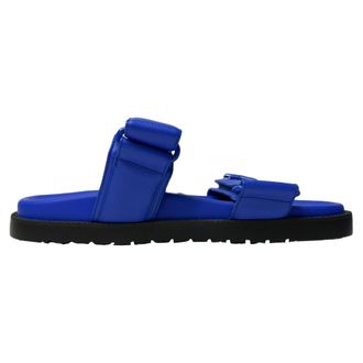 Louis Vuitton Pre-owned Womens LV Sunset Comfort Mules in Blue Leather - Size EU 39