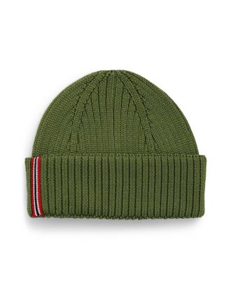 Amundsen & Scott Mens Merino Beanie In Faded Woad Green