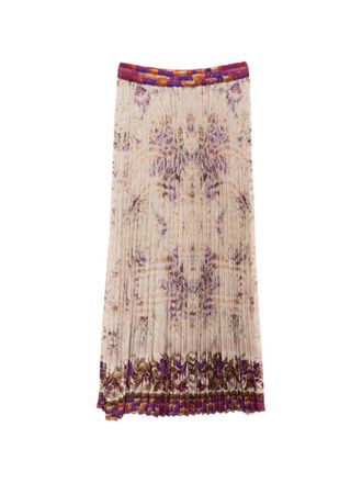 Pierre-Louis Mascia Printed Silk Skirt