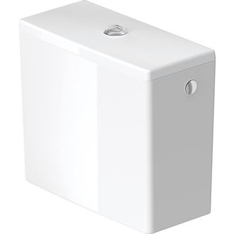 Duravit Me by starck Duoblokreservoir + binnenwerk - met aansluiting links/rechts 6L - dualflush - wit