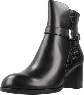Tamaris Heeled Boots - Dames - Laarzen met Hak - Zwart - 39 EU - Schoenen