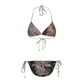 Zimmermann Rhiannon Mini Tri Bikini - female - Zimmermann - Bikinis - Multicolor - XS - Swimwear