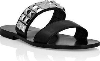 Philipp Plein Sandals Flat Studs