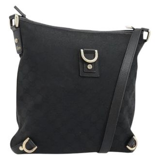 Gucci Pre-owned Cross Body Bags, female, Black, Size: ONE SIZE Pre-owned Vintage Shoulder Bag