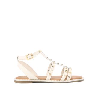 Carvela Womens Leather Alia Sandals - White - Size UK 8