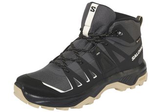 Salomon Outdoorschuh SALOMON EXTEND MID GORE-TEX, Herren, Gr. 42,5, asphalt, gray gr&uuml;n, rainy day, Synthetik, Textil, Schuhe Outdoorschuh, wasserdicht