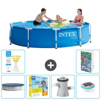 Intex Piscina Con Estructura Redonda - 305x76 Cm - 7-piezas S4
